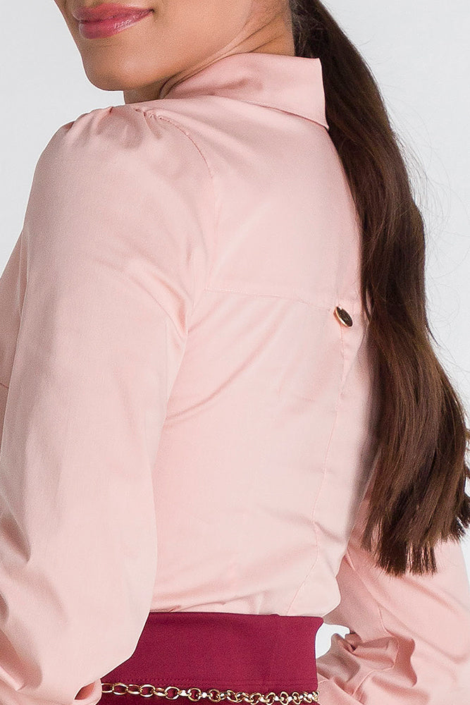 Rose Button-Front Shirt – Gabriela